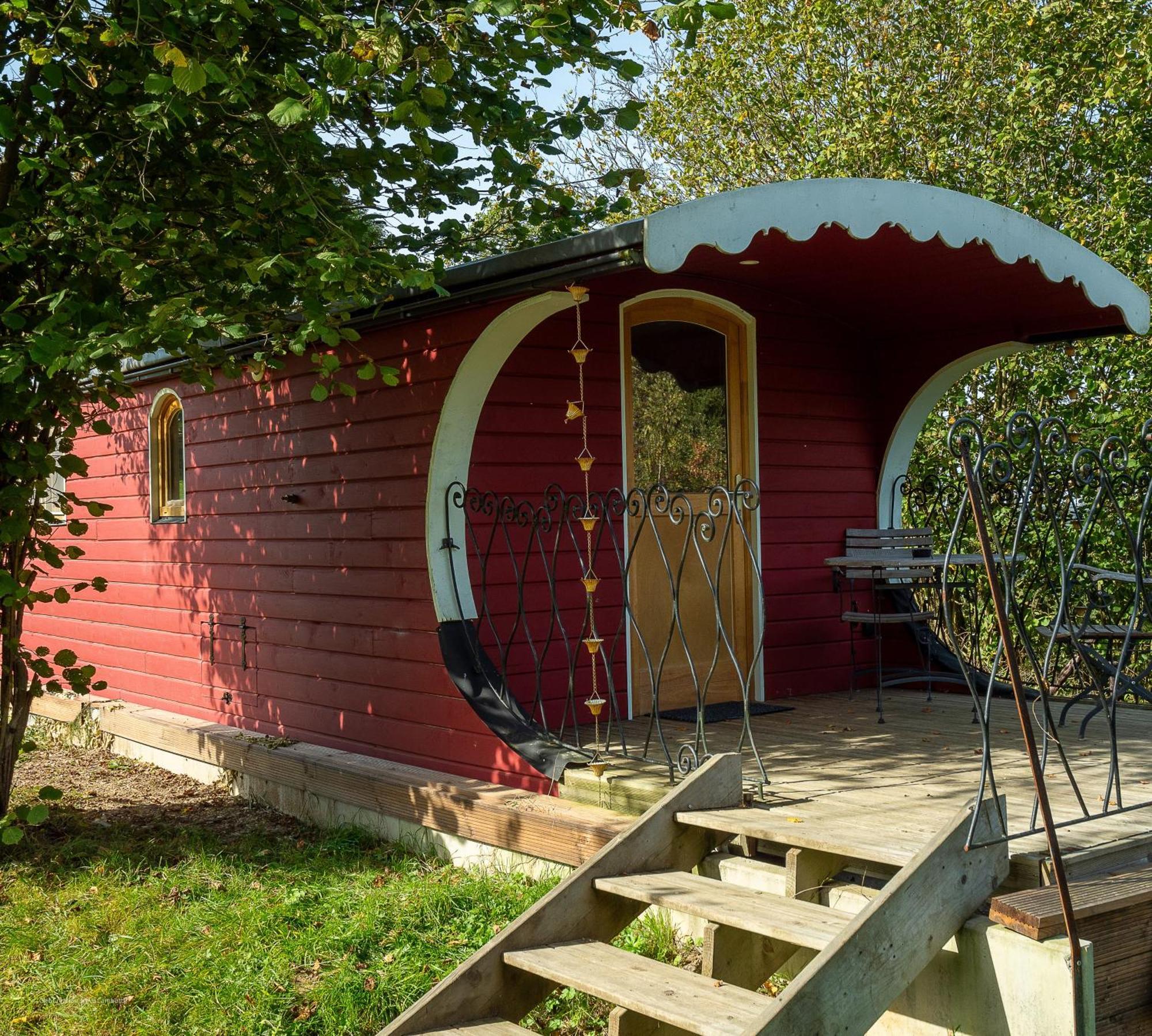 La Tiny House De La Bergerie Villa Lierneux Dış mekan fotoğraf