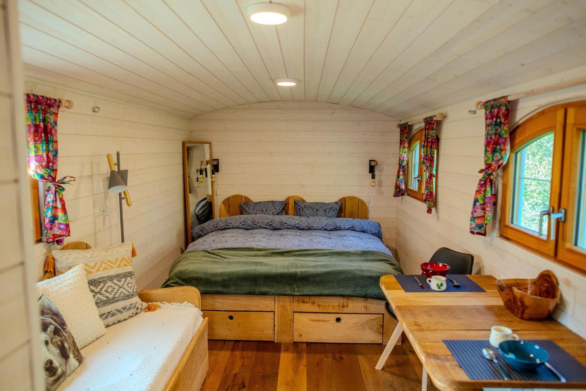 La Tiny House De La Bergerie Villa Lierneux Dış mekan fotoğraf