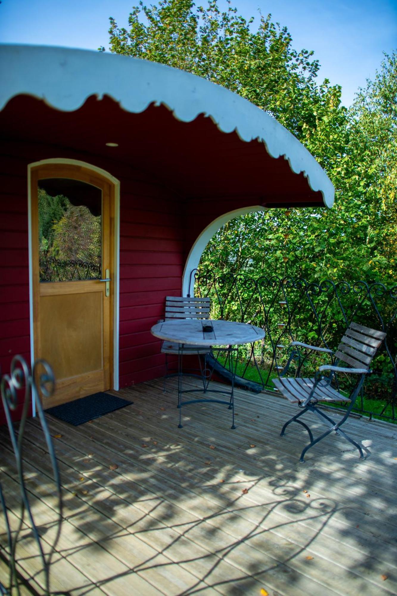 La Tiny House De La Bergerie Villa Lierneux Dış mekan fotoğraf
